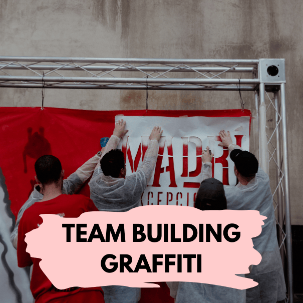 graffiti teambuilding madrid and barcelona spain