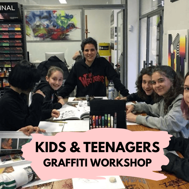 graffiti activities for teenagers in madrid