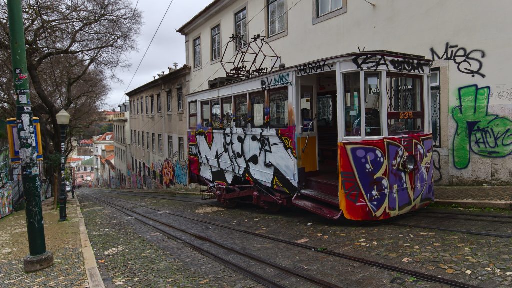 Lisbon, Portugal graffiti