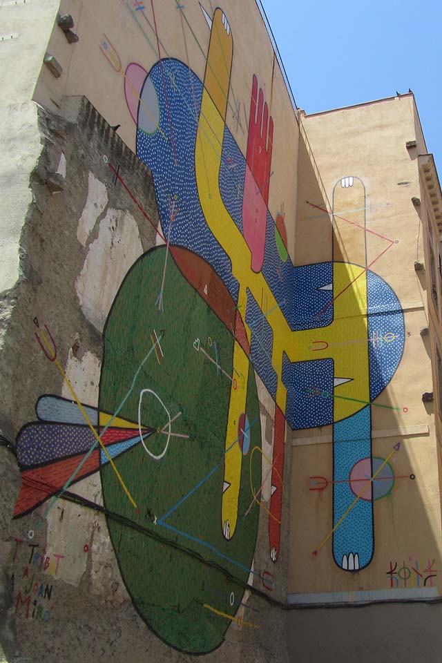 Graffiti and street art from Spain
