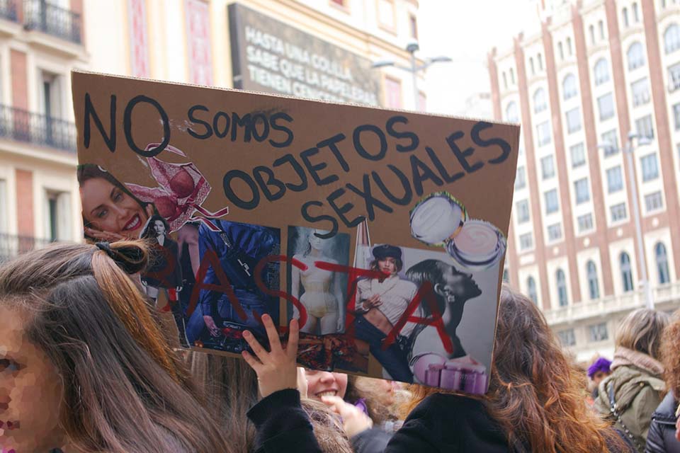 Feminist demostration Madrid