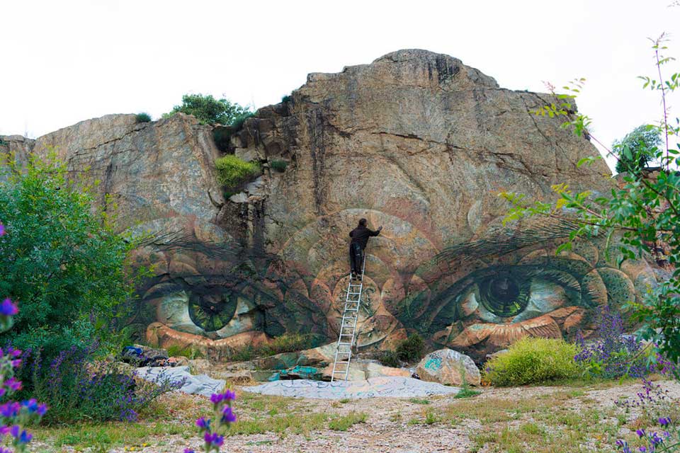 landscape Spanish street art