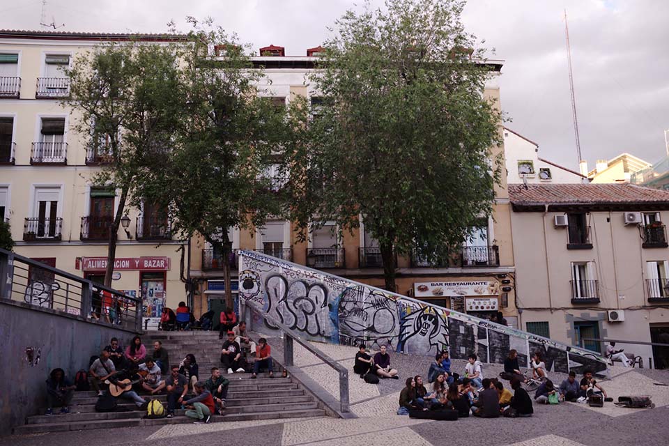 cultural routes in Lavapies, Madrid