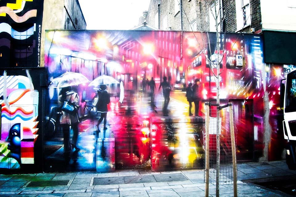 street art in london, camden town