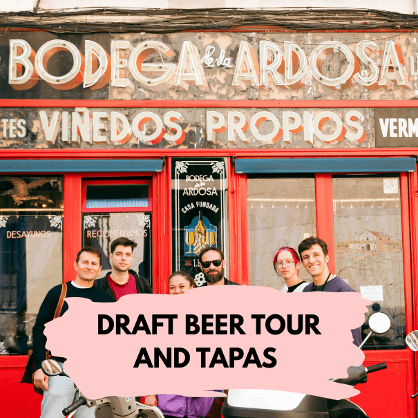 local draft and bottled beer tour madrid
