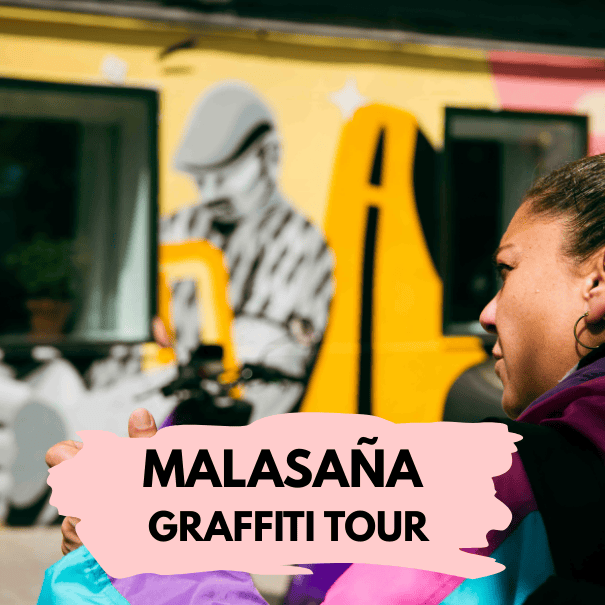 graffiti and street art tour malasana madrid
