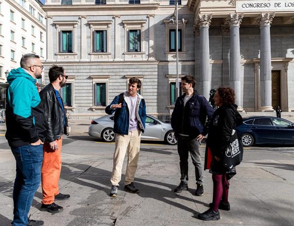 explanation accross the Spanish Congress