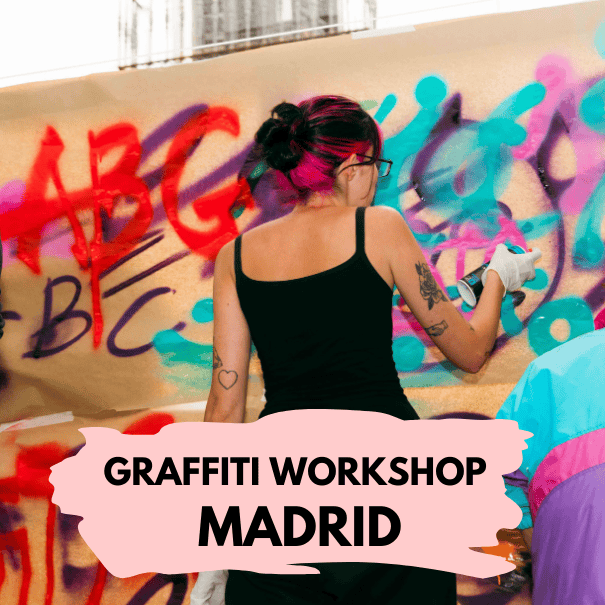 graffiti and street art workshop madrid spain