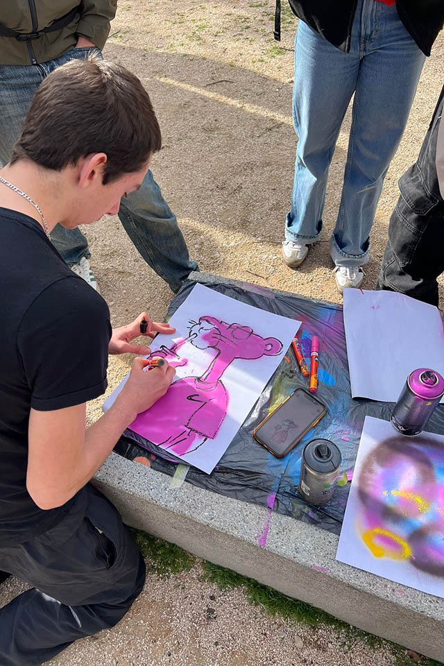 The #1 alternative educational school trip to Madrid. Graffiti 100%